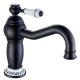 Cruz - black wash basin mixer