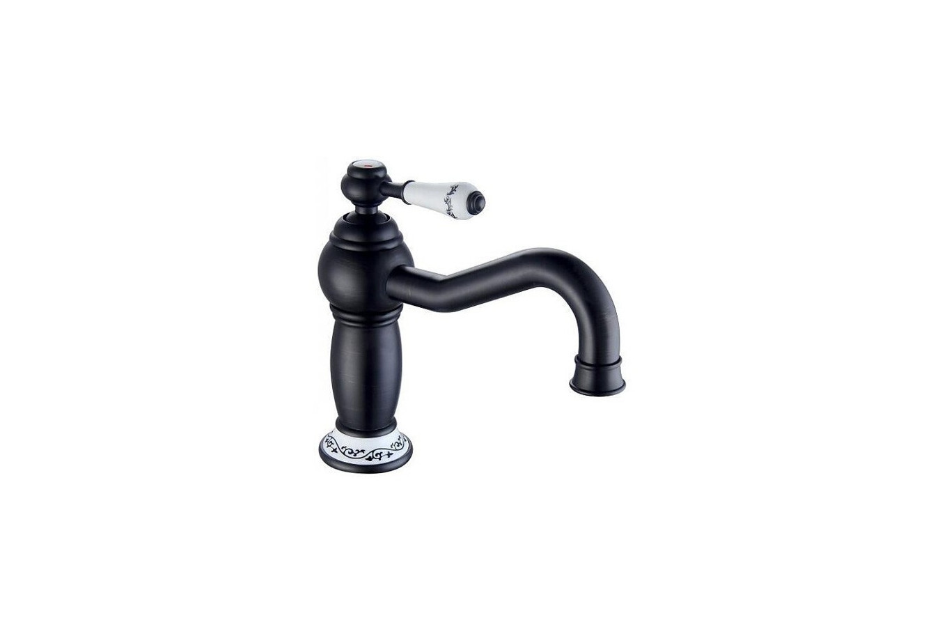 Cruz - black wash basin mixer