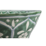 Baila- Green vessel sink