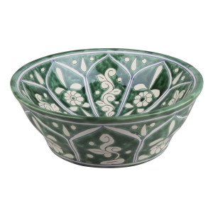 Baila- Green vessel sink