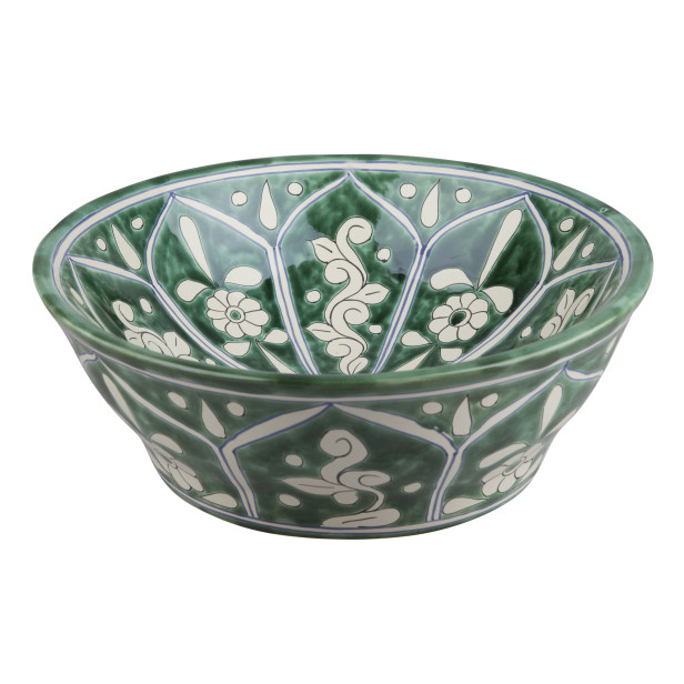Baila- Green vessel sink