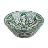 Baila- Green vessel sink