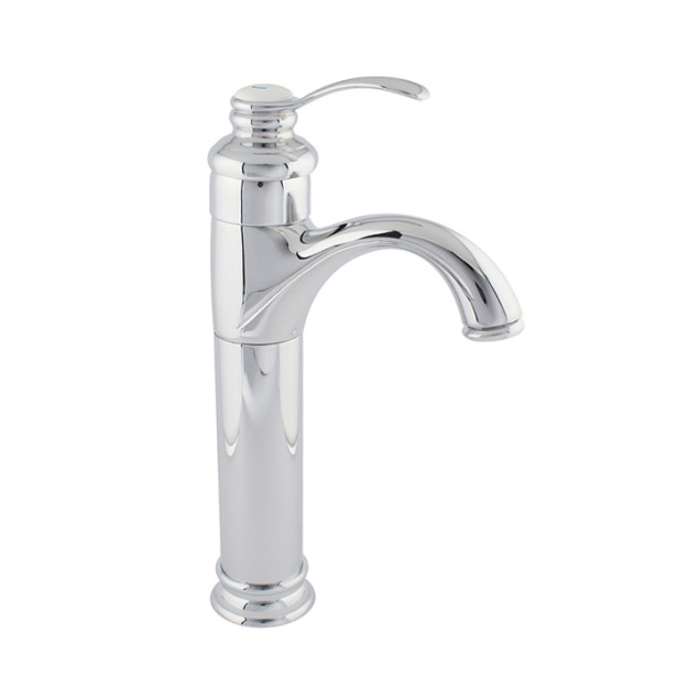 Rocco Silver - retro wash basin mixer