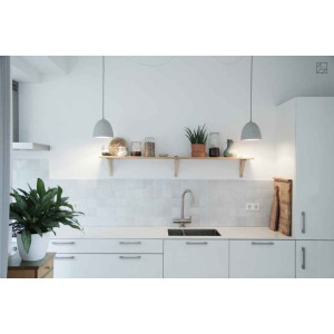 Coconut zellige - snow white zellige tiles