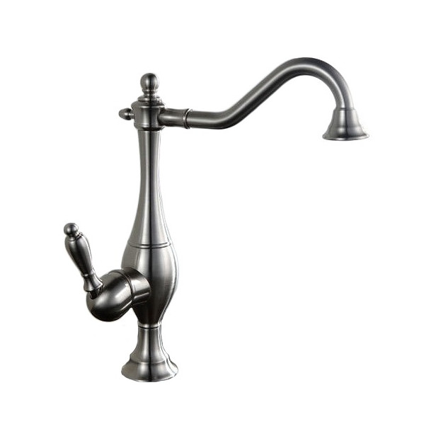 Gaspar Silver - retro wash basin mixer