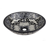 Serena  - Mexican black and white sink