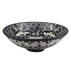 Serena  - Mexican black and white sink