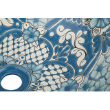 Lorena - Light blue Mexican sink