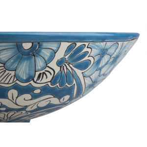 Lorena - Light blue Mexican sink