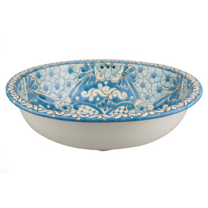 Lorena - Blue Mexican sink