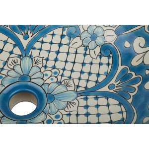 Lorena - Blue Mexican sink