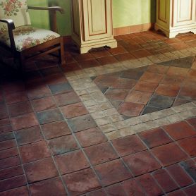 Handmade gothic floor tiles 20x20 cm