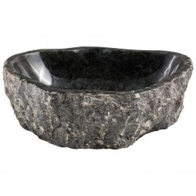 Karol - almost black stone sink