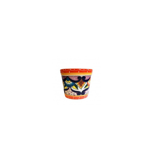 Mexican medium flower pot - 14 cm