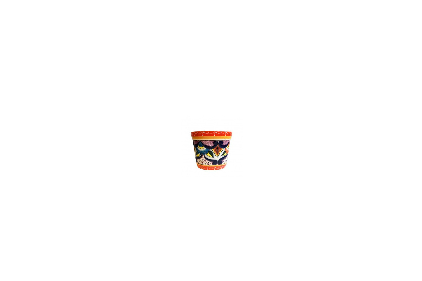 Mexican medium flower pot - 14 cm