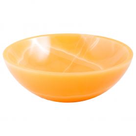 Sybilla - orange onyx sink