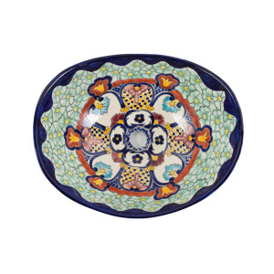 Juanetta - colorful vessel sink