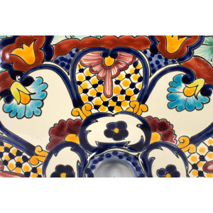 Juanetta - colorful vessel sink