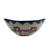 Juanetta - colorful vessel sink