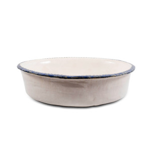 Kinga oval hand-formed sink