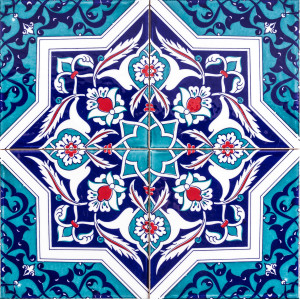 Mehtap - ceramic iznik tiles