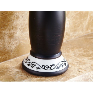 Cruz - black wash basin mixer