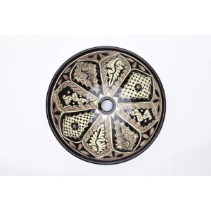 Atalaya - Black talavera sink