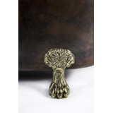 Vanessa - Nickel plated copper bathtub with legs