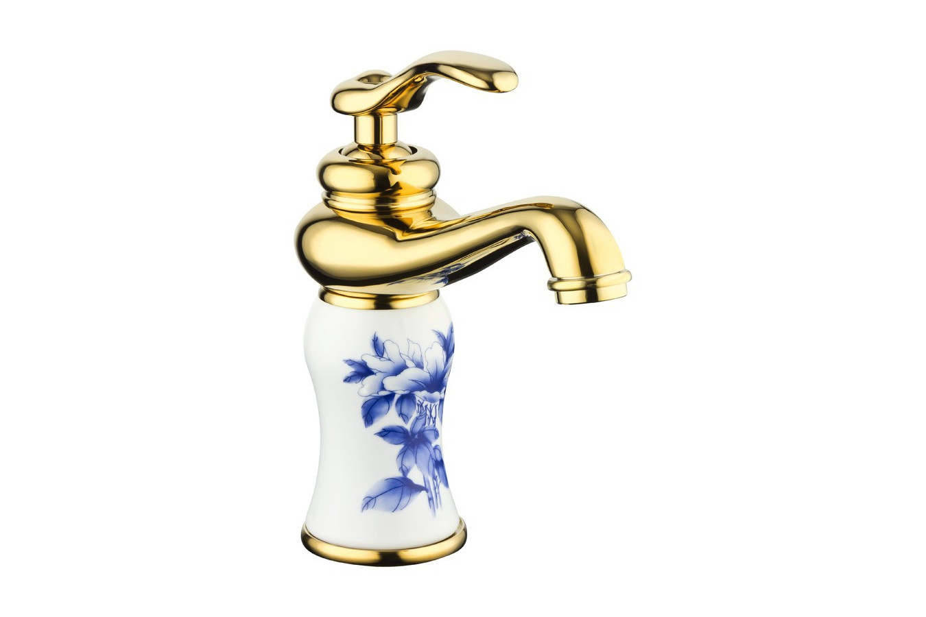 Gabel - gold wash basin mixer
