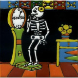 Cartrina mix - Calavera, Day of the dead Patchwork Mexican tiles