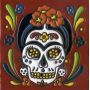 Cartrina mix - Calavera, Day of the dead Patchwork Mexican tiles