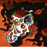 Cartrina mix - Calavera, Day of the dead Patchwork Mexican tiles