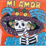 Muerte - Catrina Series - Talavera handmade tiles
