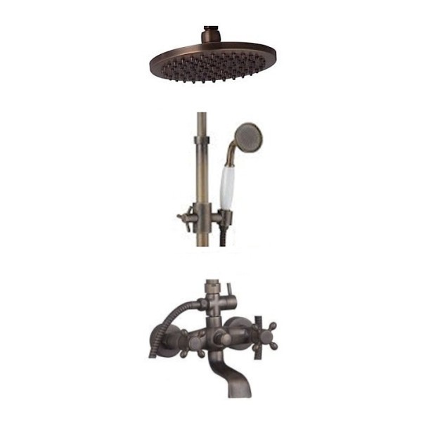 Orfeo - brass shower mixer