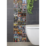 Catrina 30 – relief Mexican tile