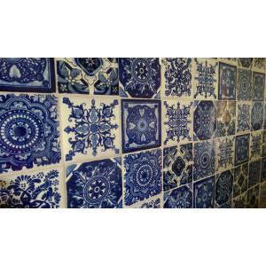 Tono  - Blue Mexican Patchwork 