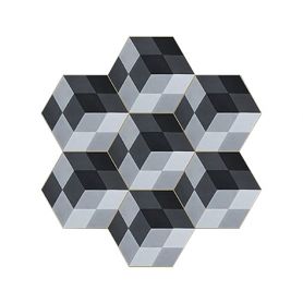 Henrik - hexagon cement tile