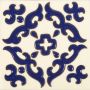 Enrica - Mexican tiles with relief - 30 pieces
