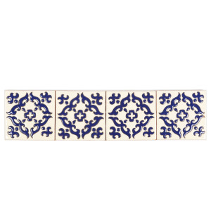 Enrica - Mexican tiles with relief - 30 pieces
