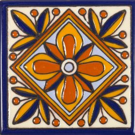 Fuego - Mexican tiles with relief - 30 pieces