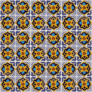 CORTINA - Mexican Ceramic Tiles - 30 pieces