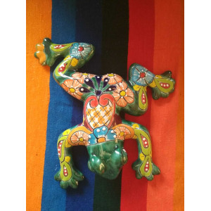 Rosalina - a ceramic frog from Mexico