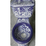 Mexican Talavera Toilet 