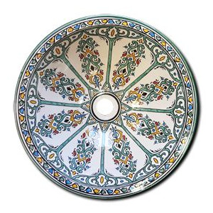 Arahal - moroccan ceramic sink