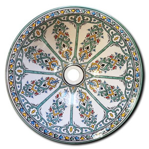 Arahal - moroccan ceramic sink