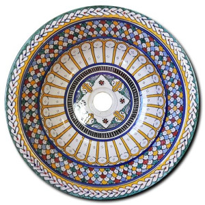 Carmona - counter top sink from Morocco