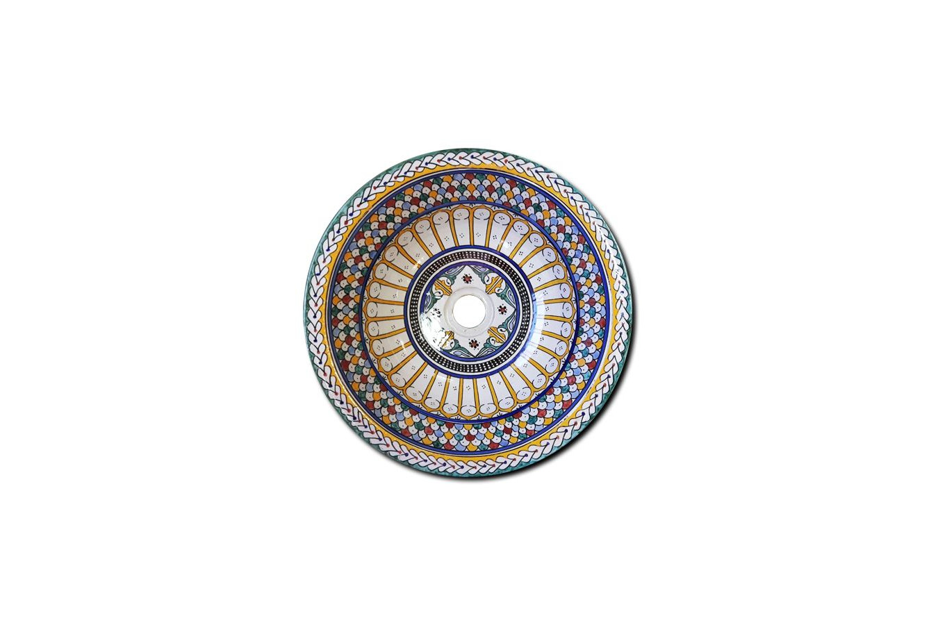 Carmona - counter top sink from Morocco