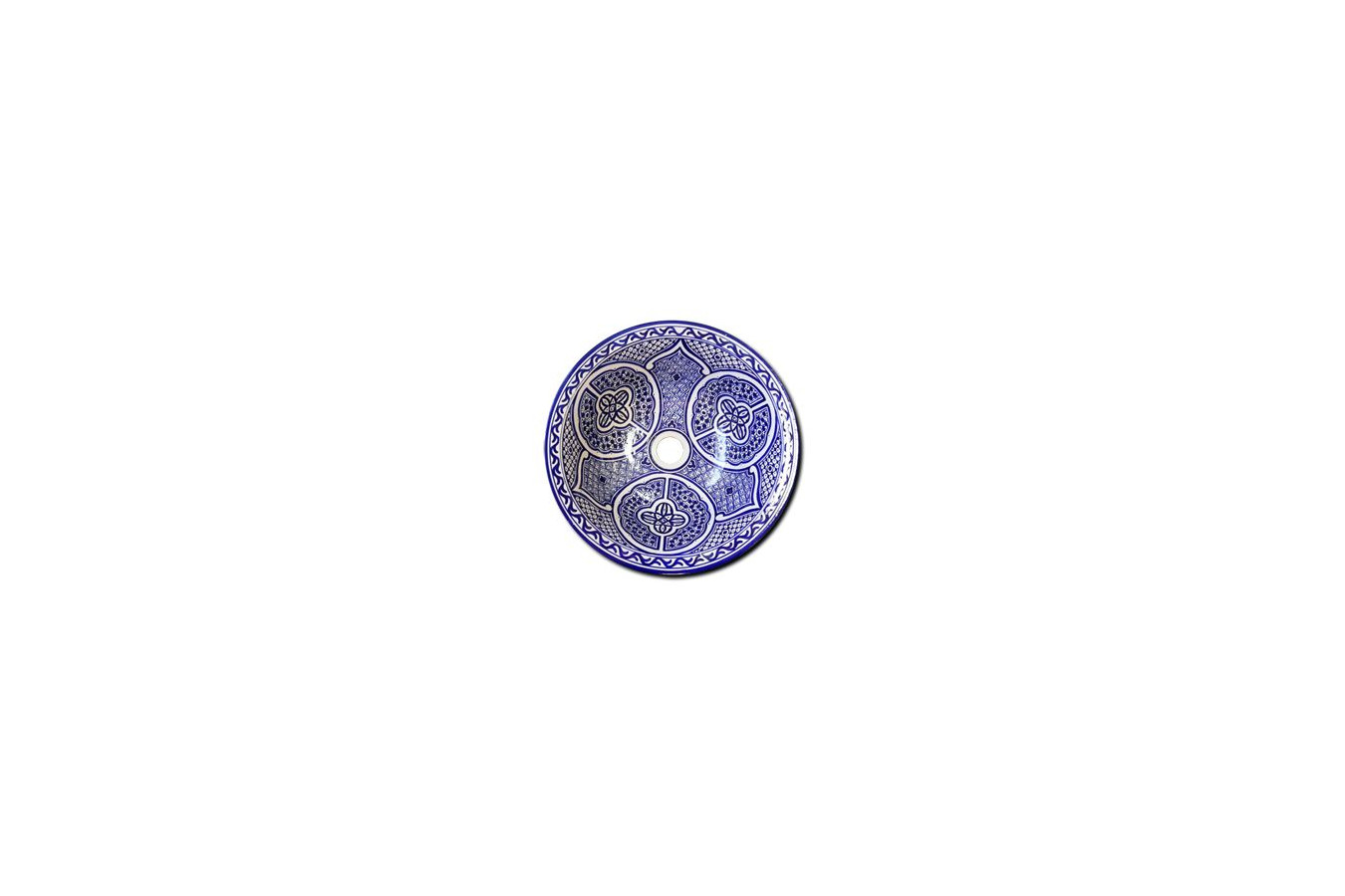 Lebria - blue sink from Morocco