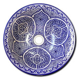 Lebria - blue sink from Morocco
