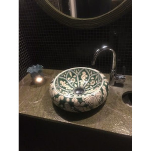 Baila  - green Mexican sink